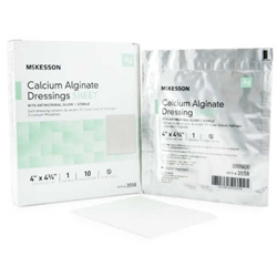 McKesson Calcium Alginate Dressing with Antimicrobial Silver