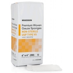 McKesson USP Type VII Premium Woven Gauze Sponges