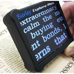 Explora Plus Portable Electronic Magnifier