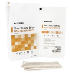 McKesson Non-Reinforced Skin Closure Strips