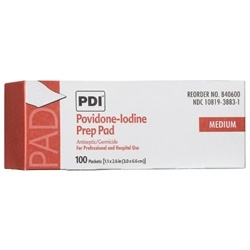 PDI PVP Iodine Prep Pads