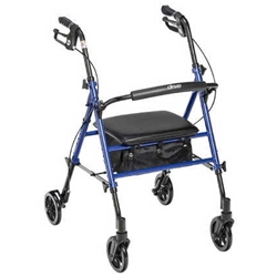 Drive Medical Universal Seat Height Aluminum Rollator