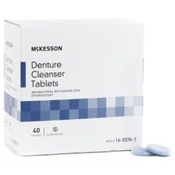 McKesson Denture Cleanser Tablets