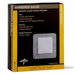 Medline Bordered Gauze Dressing