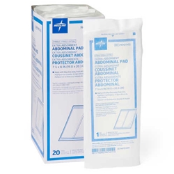 Medline Extra Absorbent Abdominal Pads