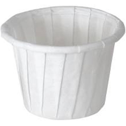 Solo White Paper Souffle Cups