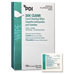 PDI See Clear Lens Cleaning Wipes