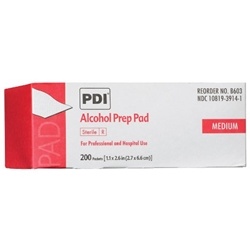 PDI Alcohol Prep Pads