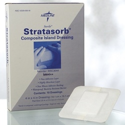 Stratasorb Composite Island Wound Dressing