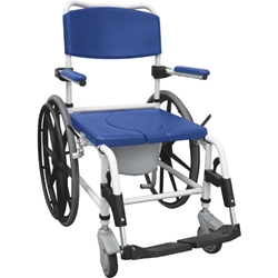 Drive Medical Aluminum Rehab Shower Commode Chair