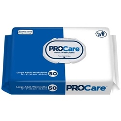 ProCare Disposable Adult Washcloths