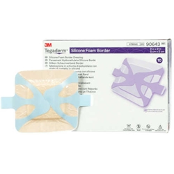 3M Tegaderm Silicone Foam Border Dressing