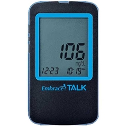 Embrace Talk Blood Glucose Meter