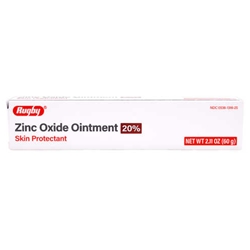 Rugby Zinc Oxide Ointment 20% Skin Protectant