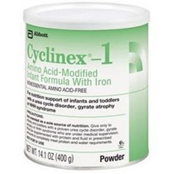 Cyclinex-1  Amino Acid-Modified Infant Formula with Iron