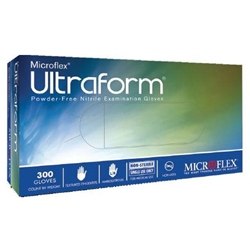Microflex Ultraform Powder Free Nitrile Exam Gloves