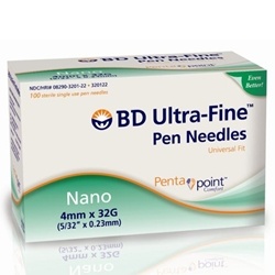 BD Ultra-Fine Nano Pen Needles