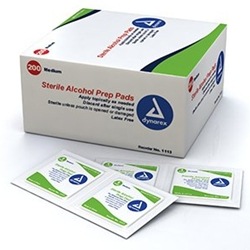 Dynarex Sterile Alcohol Prep Pads