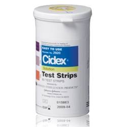 Cidex Activated Dialdehyde Solution Test Strips