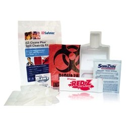 Safetec EZ-Cleans Plus Spill Clean Up Kit