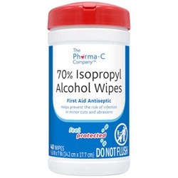 Pharma-C-Wipes 70% Isopropyl Alcohol Wipes