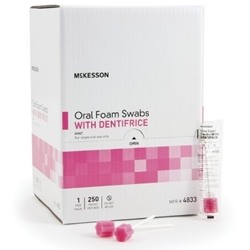 McKesson Oral Foam Swabs