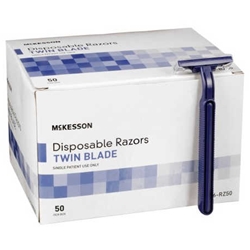 McKesson Twin Blade Disposable Razors
