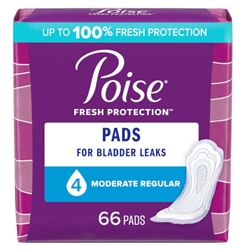 Poise Moderate Absorbency Pads