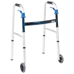 Drive Medical Deluxe Trigger Release Folding Walker