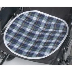 CareFor Deluxe Green Plaid Reusable Chair Pad