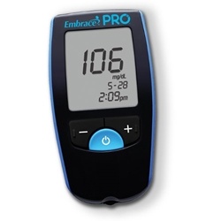 Embrace Pro Blood Glucose Meter