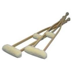 Hermell Sheepskin Crutch Cover and Hand Grips