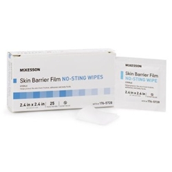 McKesson No Sting Barrier Film Wipes