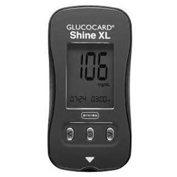 Glucocard Shine XL Blood Glucose Meter