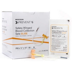 Prevent G Safety Winged Blood Collection Sets