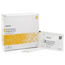 McKesson Lemon Glycerin Swabsticks