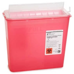 McKesson Prevent 5 Quart Sharps Container