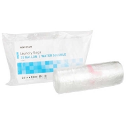 McKesson Water Soluble Laundry Bags