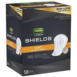 Depend Shields for Men