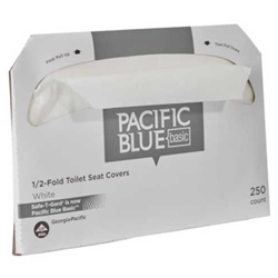 Pacific Blue Basic Toilet Seat Covers