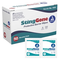 StingGone Protective Barrier Wipes