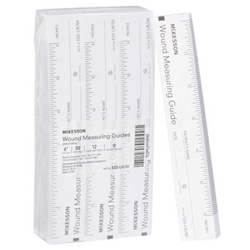 Wound Measuring Guide Ruler