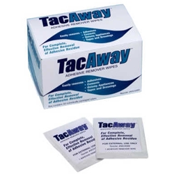 TacAway Adhesive Remover Wipes