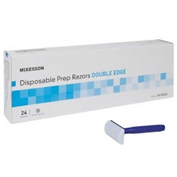 McKesson Double Edge Disposable Prep Razors