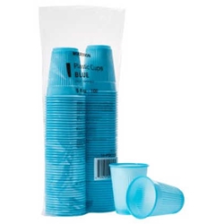 McKesson Blue Plastic Cups