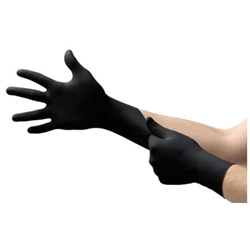 Microflex MidKnight Touch Black Nitrile Gloves