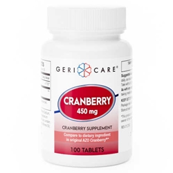 GeriCare Cranberry Supplement Tablets