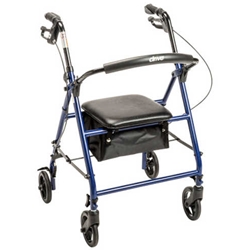 Drive Medical Folding Steel Rollator