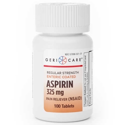 GeriCare Enteric Coated Aspirin Tablets