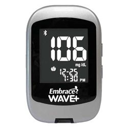 Embrace Wave+ Blood Glucose Meter